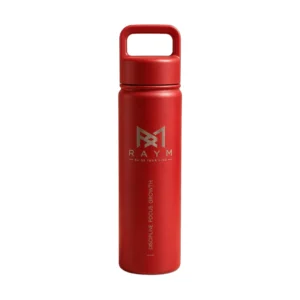 RAYM 25 oz Slim Motivation Bottle – Red